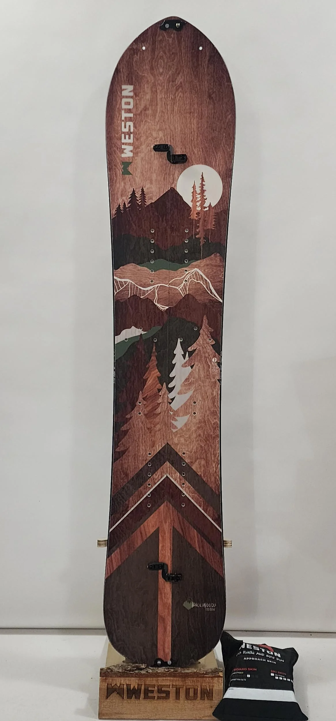 #287 25/26 Backwoods Splitboard 160w w/skin #6 Demo Great Condition - Image 2