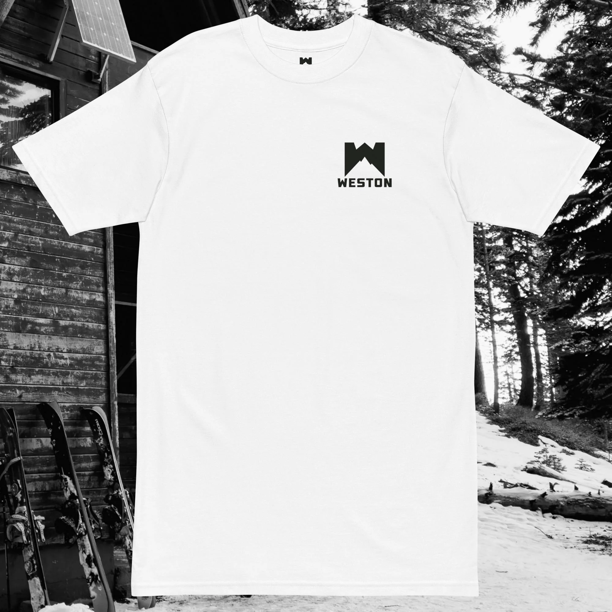 Hut Vibes - Heavyweight Cotton Tee - Image 4