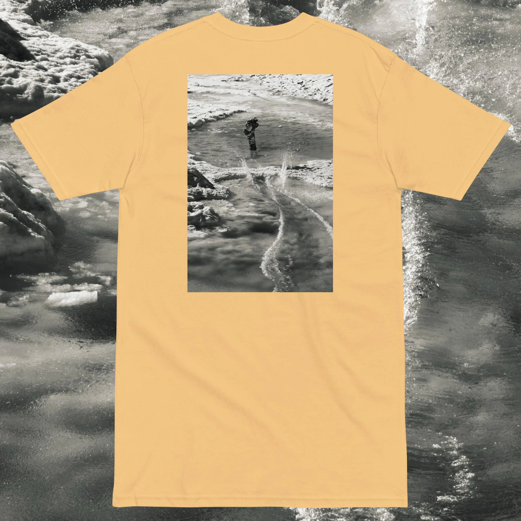Pond Skim - Heavyweight Cotton Tee - Image 5