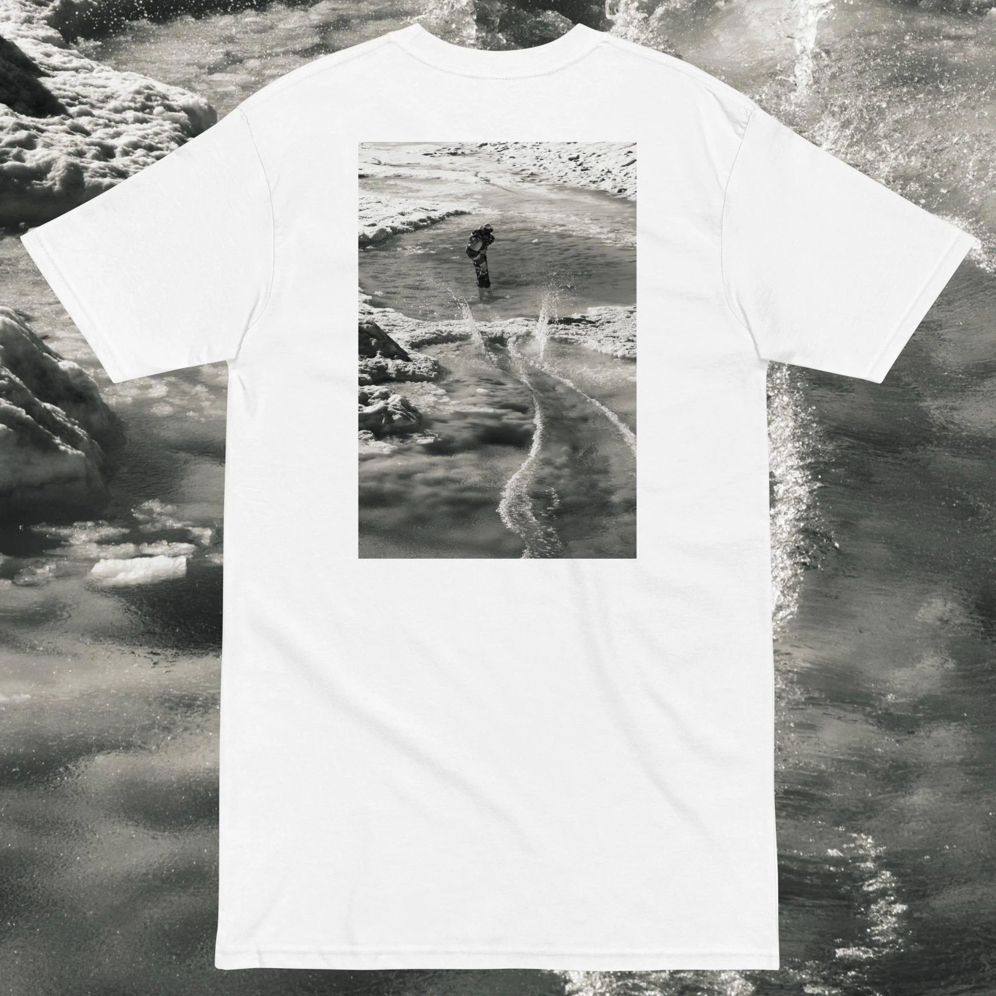 Pond Skim - Heavyweight Cotton Tee - Image 6