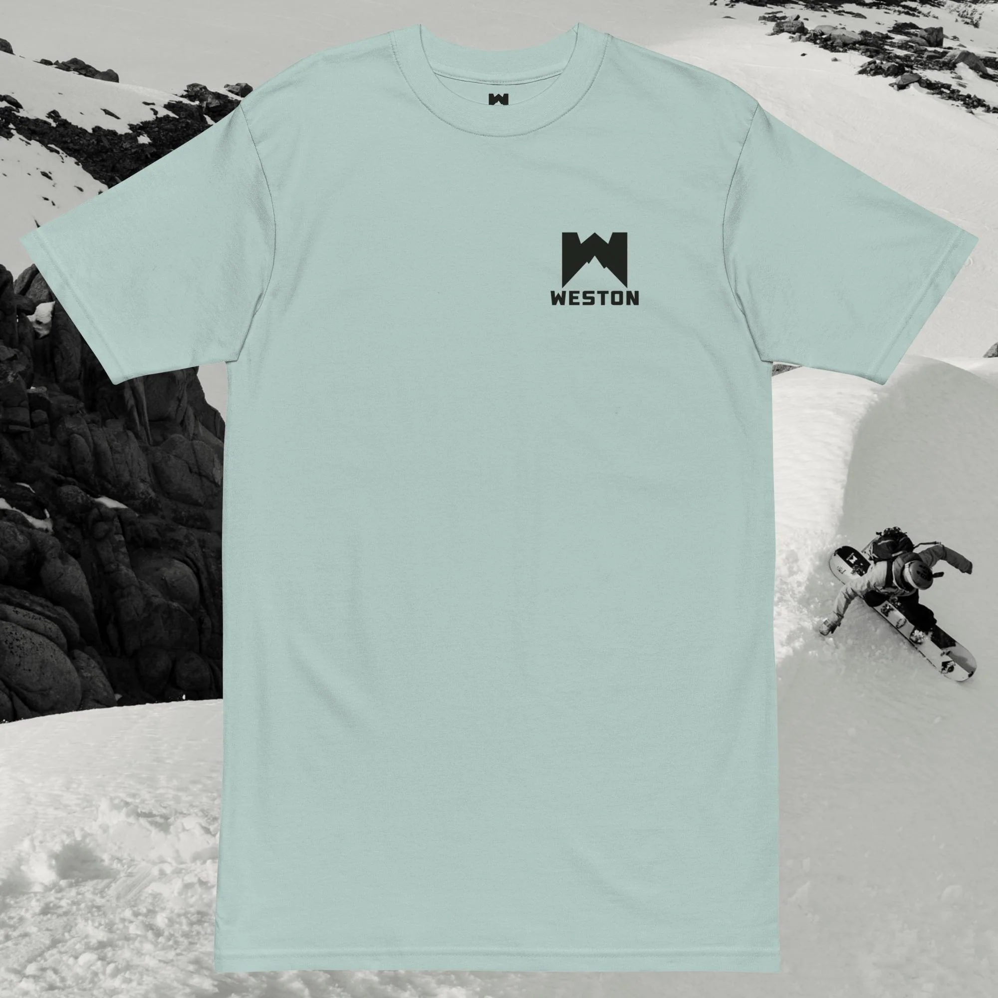 The Drop - Heavyweight Cotton Tee - Image 2